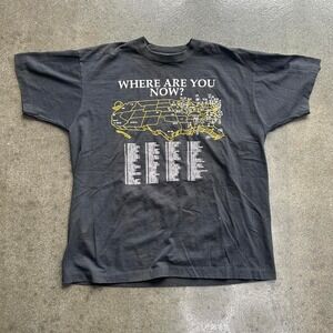 Vintage 90s United States Map Size XL Single Stitch Tee